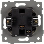 Механизм выключателя одноклавишный непроходной SWT-MK01-PL-BK-V (250V, 10A) (Arlight) 049868