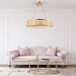 Подвесная люстра хрустальная светодиодная Bogate's Cliff 90373/1 (220V, на тросе)