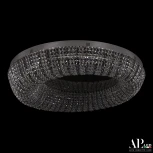 Потолочная люстра светодиодная APL LED Sicilia SH610.2.80.R.Ni.4000.Clear.731 (220V, хрусталь, круглые)