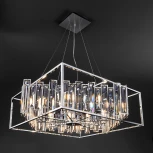 Подвесная люстра Bogate's Cella 312/9 Strotskis (220V, хрусталь, на тросе)