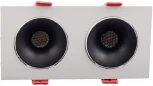 Встраиваемый точечный светильник AM Group AM480-2 BK+WH 15,4W