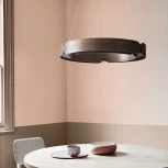 Подвесной кольцевой светильник Range 1 D70 Black Walnut ImperiumLoft Range01 (195534-26) (LED, 220V, на тросе, кольцо)