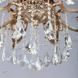 Подвесная люстра Omnilux Grosseto OML-77723-08 (220V, на цепи, подсвечник, свеча)