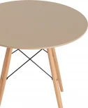 Стол Stool Group Eames DSW NEW D80 бежевый
