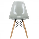 Стул Eames прозрачный серый
