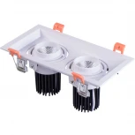 Встраиваемый точечный светильник DeMarkt Круз 637016202 (LED, 220V)