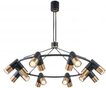 Подвесной светильник 11036/16P Black Indigo Doppio V000456 (220V, на проводе)