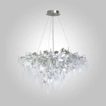 Подвесная люстра AM Group WOODSTAR WOODSTAR D800 SN (220V, на тросе, листья)