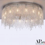 Потолочная люстра хрустальная APL LED Sicilia SH02.73.B.Ni.E14.PK