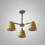 Потолочная люстра на штанге Natura A Yellow 3 ImperiumLoft Naturaay01 (101827-26) (220V)
