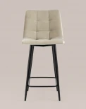 Стул полубарный Stool Group Джанго велюр бежевый высота сиденья 60 см УТ000035297