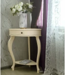 Консоль угловая Элегант дуб шампань Л от фабрики Mebelik