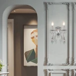 Бра Arte Milano AM346109 346109/2W CR (220V, подвески, подсвечник, свеча)