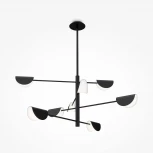 Потолочная люстра на штанге Maytoni Mollis MOD126PL-08B (220V)