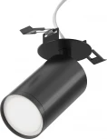 Встраиваемый светильник FOCUS S GU10 1x10Вт Maytoni Technical C049CL-U-1B (220V, круглые)