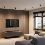 Светильник потолочный светодиодный Elektrostandard Rolly 25112/LED черный (220V, круглые)