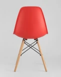 Стул Stool Group Eames DSW красный x4 УТ000005354
