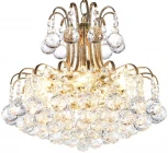 Подвесная люстра Arti Lampadari Alanno E 1.5.40.100 GB (220V, хрусталь, на цепи)