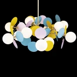 Подвесная люстра Loft IT Matisse 10008/12 mult (для детской, 220V, шарики)