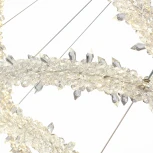 Подвесной светильник ярусный ST Luce Lucchero SL6105.203.03 (LED, 220V, хрусталь, пульт управления, на тросе)