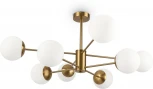 Потолочная люстра на штанге Freya Sonder FR5204PL-08BS (220V, шарики)