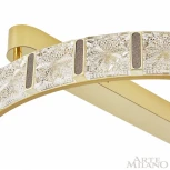 Потолочный светильник круглый Arte Milano Venezia 310183/D600 GD (регулировка яркости, LED, 220V, пульт управления, кольцо)