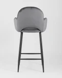 Стул полубарный Stool Group Венера диамант велюр серый УТ000004925