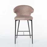 Стул полубарный Richard, замша бежевый Top Concept RICHARD 2000000000527