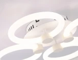Потолочная люстра светодиодная с пультом Ambrella Original FA3808 (регулировка яркости, 220V, кольцо)