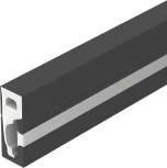 Силиконовый профиль WPH-FLEX-0616-SIDE-S9-5m FULL BLACK (Arlight, Силикон) 045842