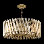 Подвесная люстра Citilux Ингвар CL334293 (220V, хрусталь, на цепи, круглые)