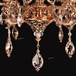 Подвесная люстра Omnilux Senis OML-74703-06 (220V, подвески, на цепи, подсвечник, свеча)