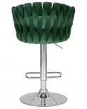Стул барный DOBRIN MARCEL (зеленый велюр (MJ9-88))
