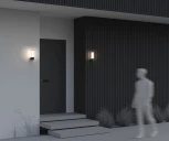 Настенный уличный IP54 LED светильник Maytoni Lit O593WL-L8BR3K (220V)