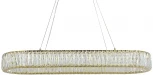 Подвесной светильник Newport 8240 8240/90 oval gold (LED, 220V, хрусталь, на тросе)