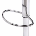 Стул барный AVIONIC (mod. KY712A) белый/хром (металл/экокожа)