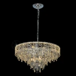 Подвесная люстра Citilux Sagrada CL317261 (220V, хрусталь, на цепи)