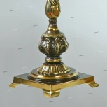 Интерьерная настольная лампа Ambiente by Brizzi Lugo 8539T/3 PB