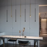 Подвесной светильник Elektrostandard Vist 50312 LED 7W 4000K латунь (220V, на проводе)