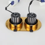 Встраиваемый точечный светильник Favourite Retro 2789-2C