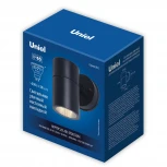 Архитектурная подсветка под лампу GU10 черный Uniel UUL-A01S UUL-S21С-7W/GU10 IP65 BLACK
