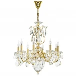 Подвесная люстра Osgona Schon 790112 (220V, хрусталь, подсвечник, свеча)