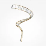 Подвесной светильник в виде спирали Maytoni Krone P097PL-L48BS3K (LED, 220V, на проводе, спираль)