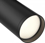 Трековый светильник Focus S Unity GU10 10Вт (однофазный) Maytoni Technical TR020-1-GU10-B (220V, круглые)