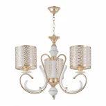 Подвесная люстра Arte Milano Florentia-1237 301237/3 Wh/Gd (220V, на цепи)