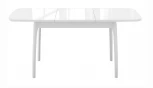 Стол М15 белый/стекло белое optiwhite Dikline 00-00060576