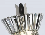 Настенный светильник с хрусталем Ambrella High Light LH41032 (220V)