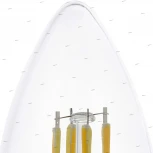 Лампочка светодиодная филаментная E14 4W 220V 350 lm 2700K белое теплое свечение Eglo Lm_led_e14 11496