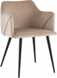 Стул с подлокотниками Stool Group Джоэл велюр бежевый УТ000036692