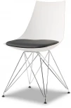 Стул PM062G белый/черный